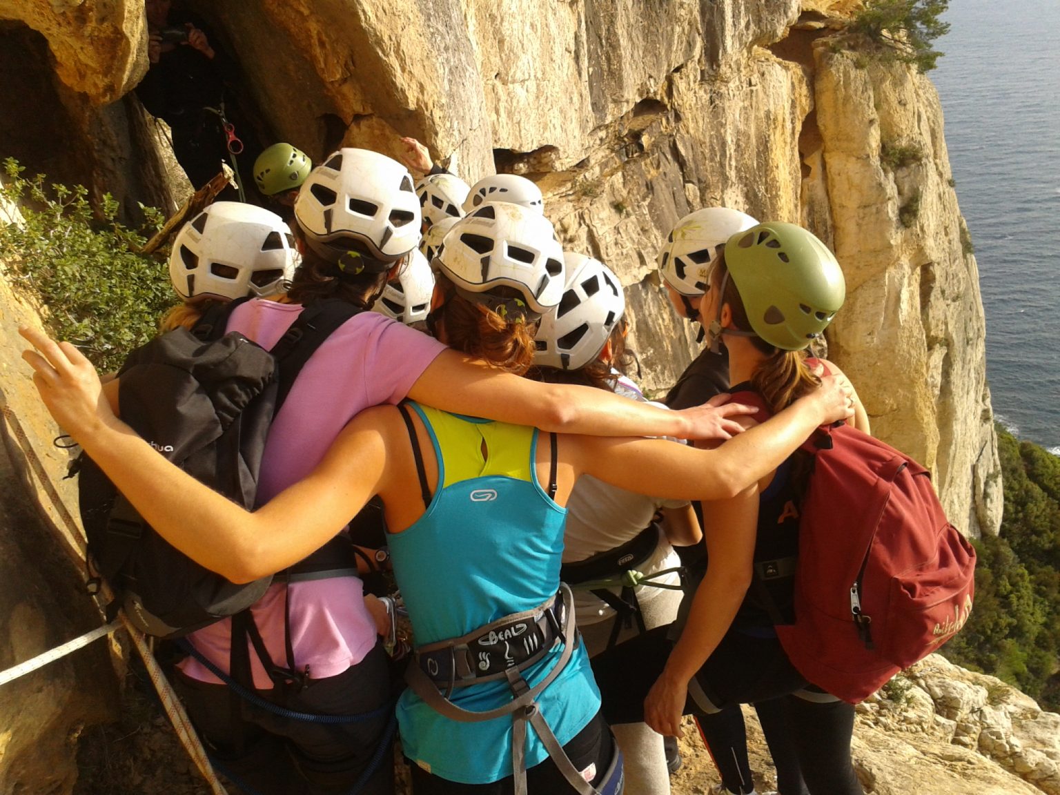 parcours aventure canaille escalade calanques