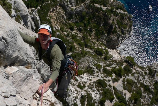 grande voie escalade journee calanques